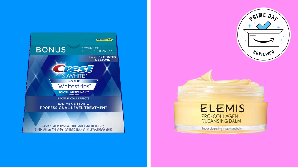 Shop beauty buys to thrill from brands like Elemis, Sunday Riley and Crest this Amazon Prime Day 2022.