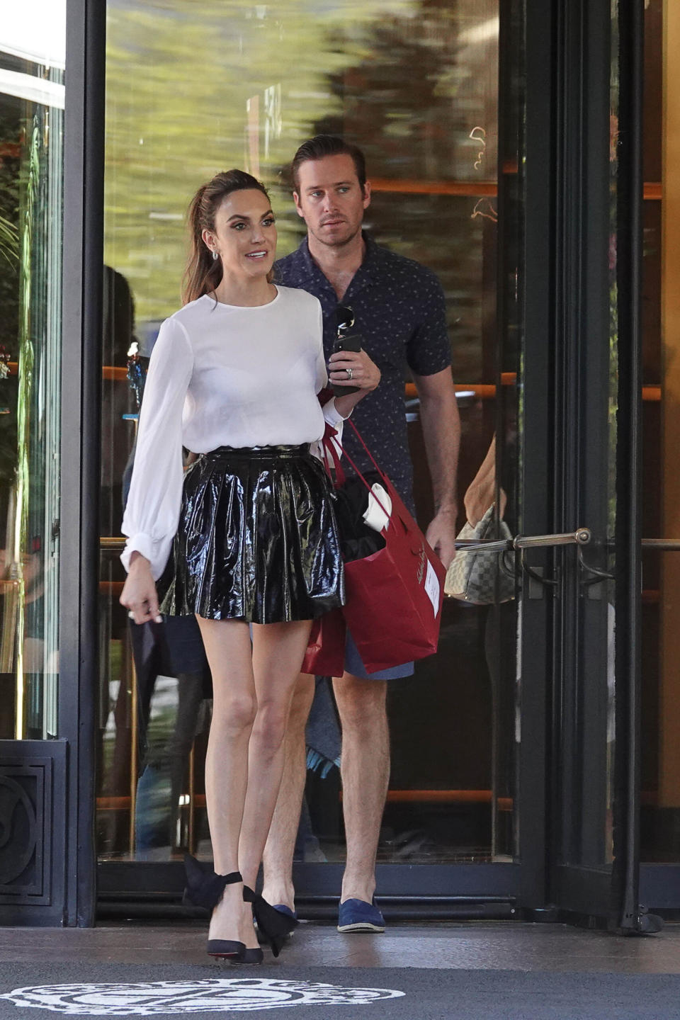 Armie Hammer and Elizabeth Chambers