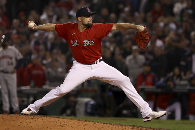 Astros Red Jersey, Pitching at Release