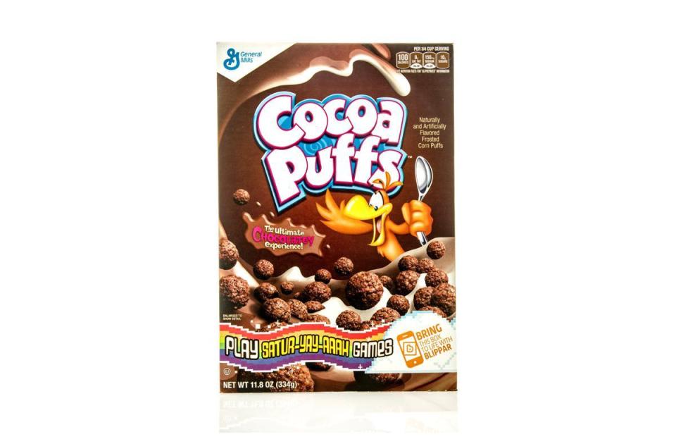 ‘I’m cuckoo for Cocoa Puffs!’