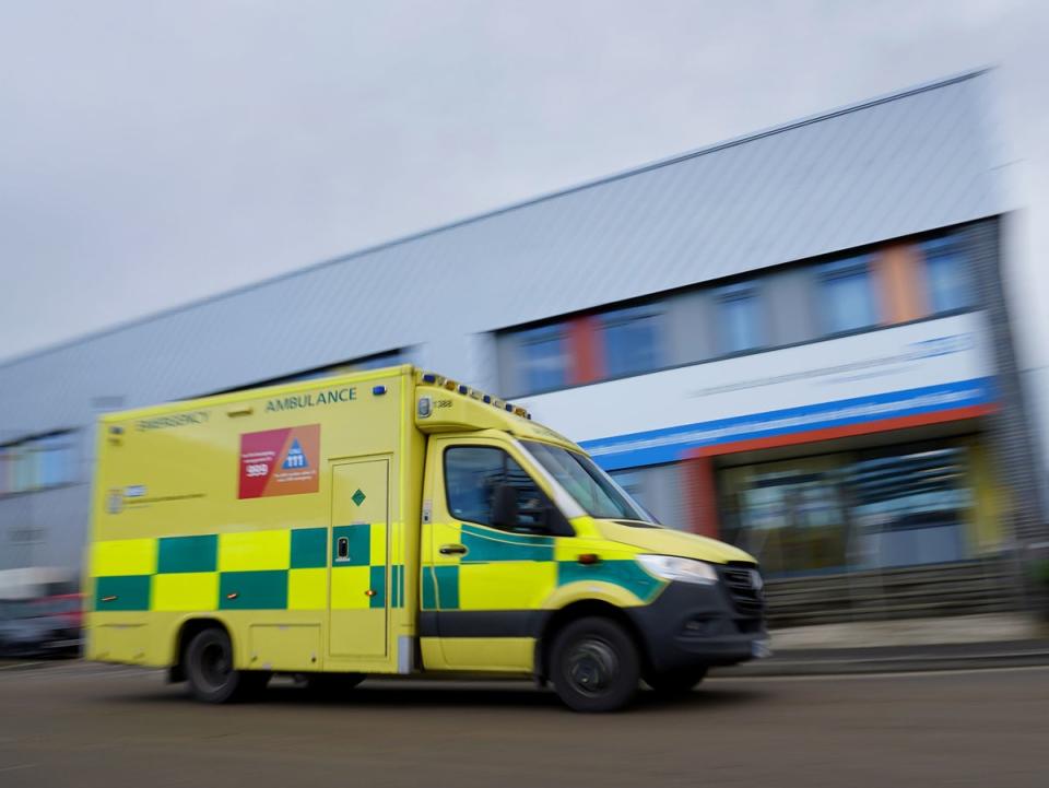 Student paramedic working within the South East Coast Ambulance reported feeling “shocked and violated” (Gareth Fuller/PA Wire)