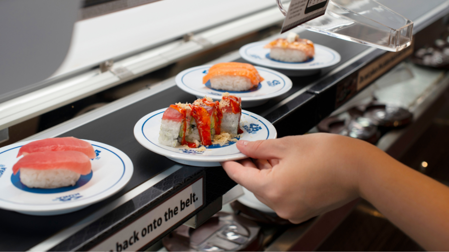 <em>Kura Revolving Sushi Bar began welcoming guests to its new restaurant at 8833 Lyra Dr. in Polaris in January. (Courtesy Photo/Kura Sushi USA)</em>