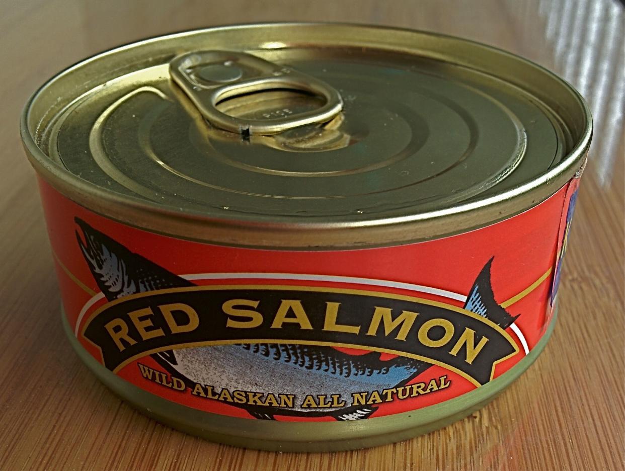 canned alaskan red salmon