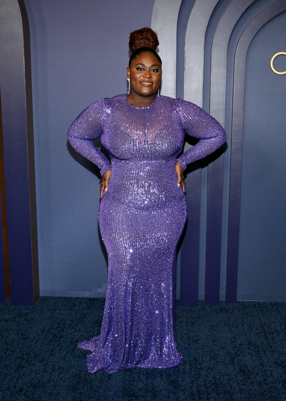 "The Color Purple" star Danielle Brooks at the Governors Awards. (Image via Getty Images)