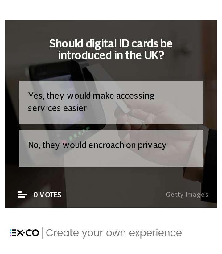 Digital ID cards poll