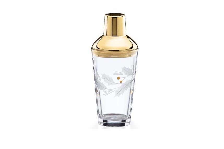 Lenox Holiday Cocktail Shaker in Gold