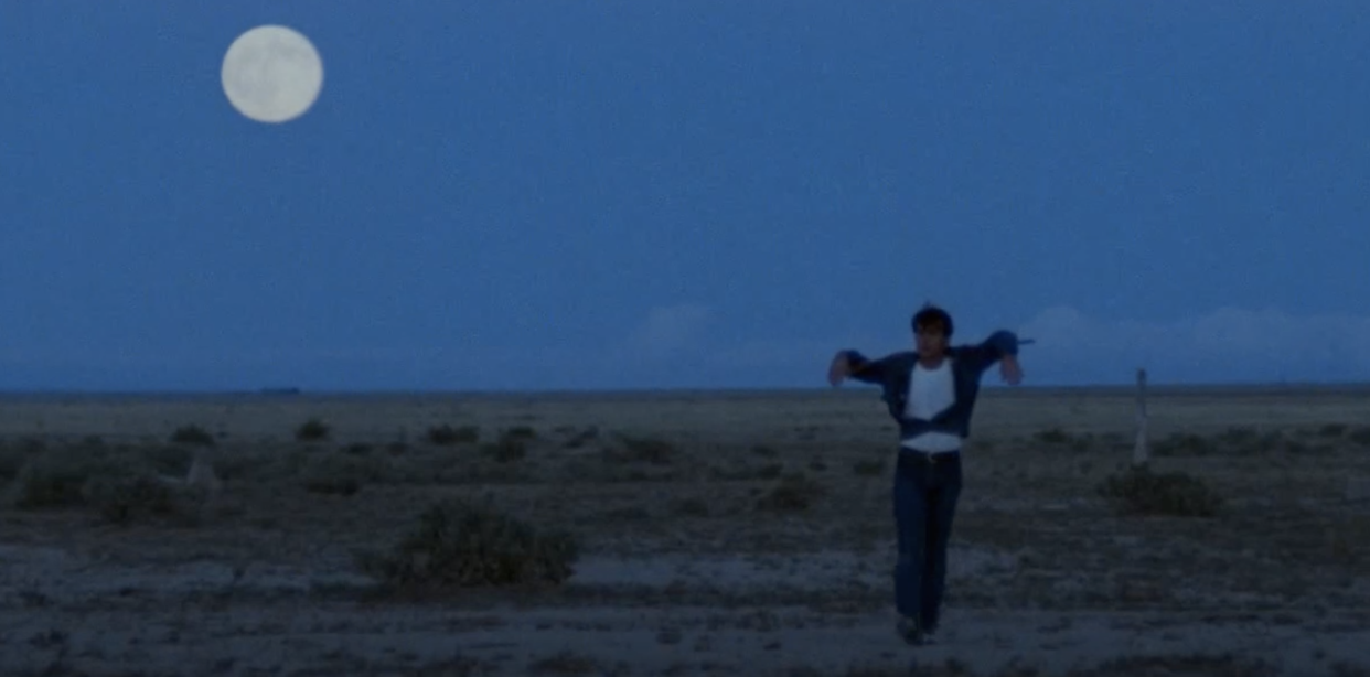 Sheen says that this scene from Badlands reflected Malick's impromptu working methods. (Photo: Warner Bros.)