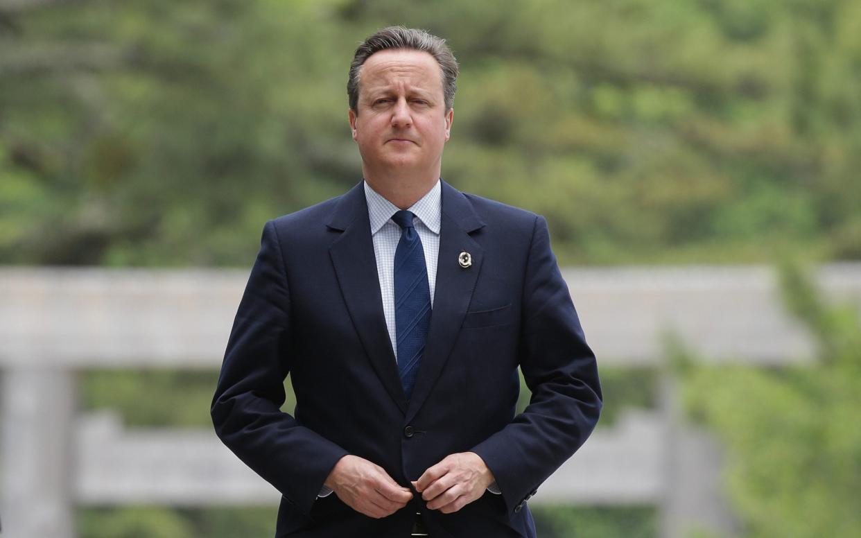 David Cameron in 2016 -  Getty Images