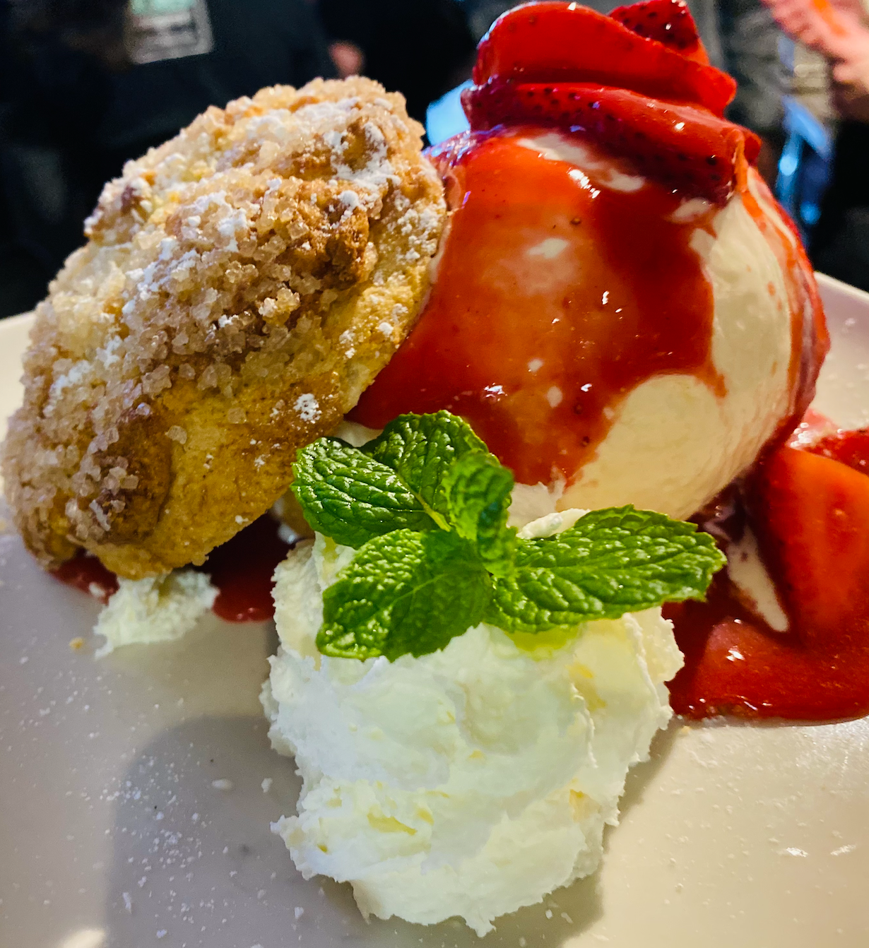 The Black Whale's strawberry shortcake dessert returns for Mother's Day.