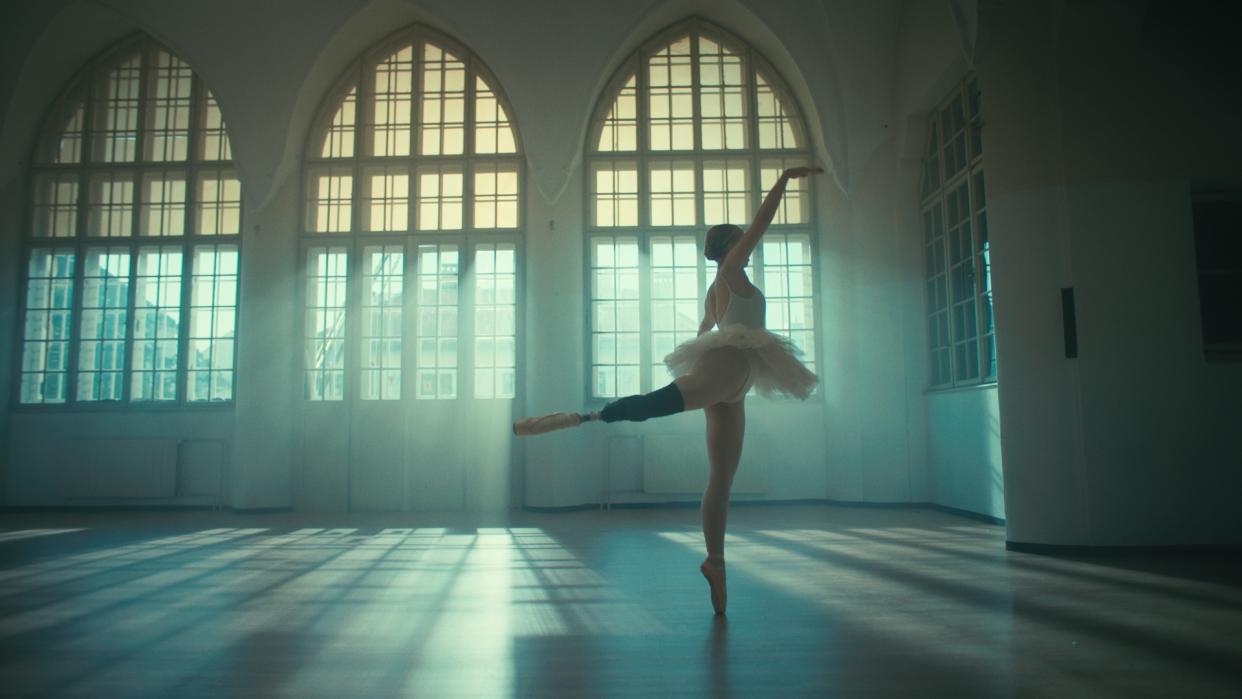 Pollyanna Hope, 16, isn't letting her prosthetic leg stand in the way of her dream of becoming a professional ballet dancer. (Toyota)