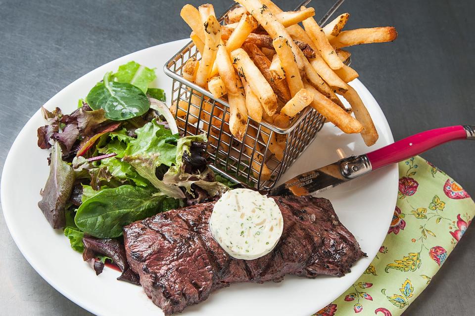 Steak Frites at Brasserie Provence