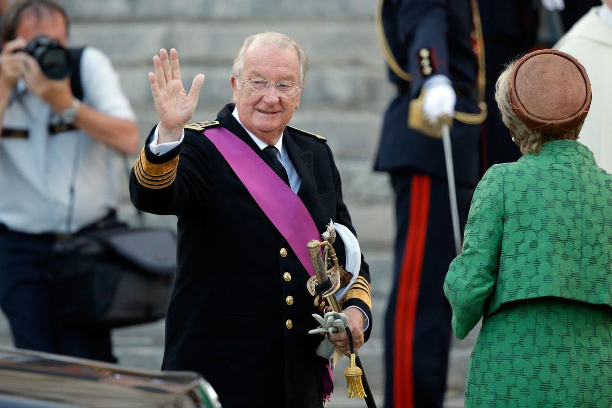 abdication of king albert ii of belgium, inauguration of king philippe