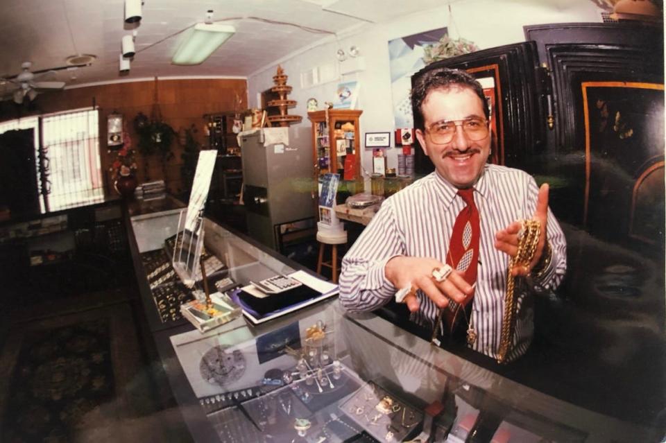 Ghazi Michel "Gus" Osta, the late owner of Volusia Gold & Diamond in Daytona Beach. Osta opened the store in May 1986. It is located at 536 W. International Speedway Blvd. He was gunned down in his store by an angry customer on Friday, July 19, 2024, but his son David plans to keep the business running.