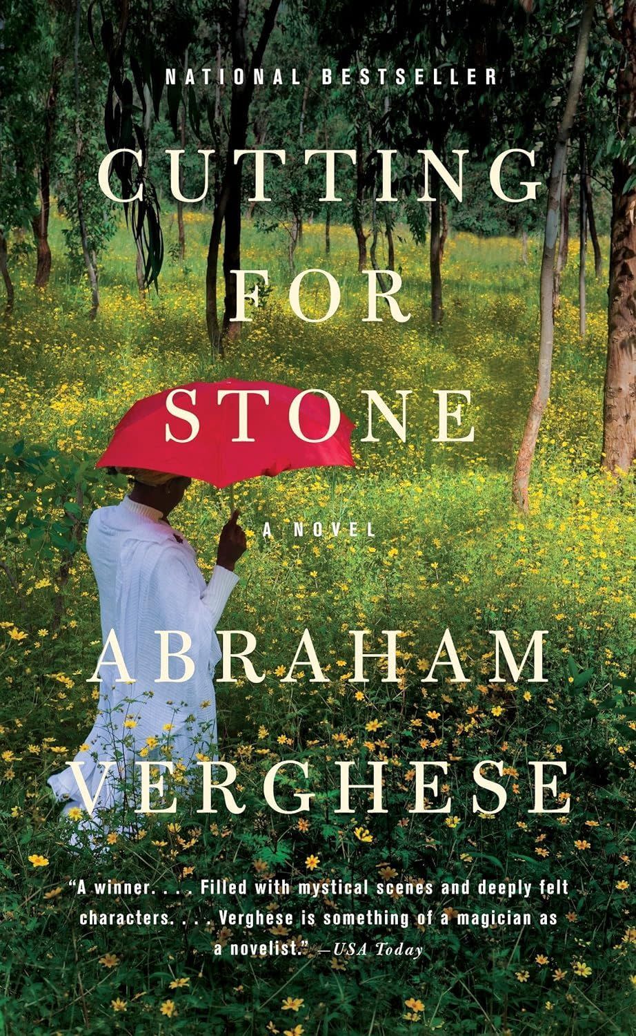 <p><a href="https://go.redirectingat.com?id=74968X1596630&url=https%3A%2F%2Fbookshop.org%2Fp%2Fbooks%2Fcutting-for-stone-abraham-verghese%2F586123&sref=https%3A%2F%2Fwww.oprahdaily.com%2Fentertainment%2Fbooks%2Fa45807633%2Foprahs-book-club-picks-read-next%2F" rel="nofollow noopener" target="_blank" data-ylk="slk:Shop Now;elm:context_link;itc:0;sec:content-canvas" class="link ">Shop Now</a></p><p><i>Cutting for Stone,</i> by Abraham Verghese</p><p>bookshop.org</p><p>$17.67</p>