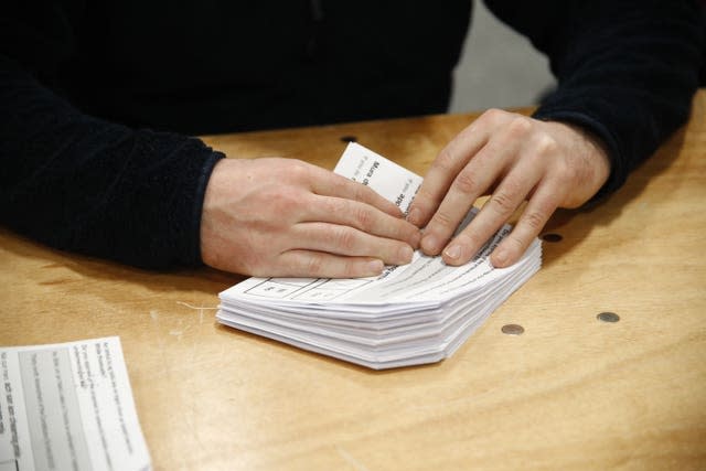 Counting votes