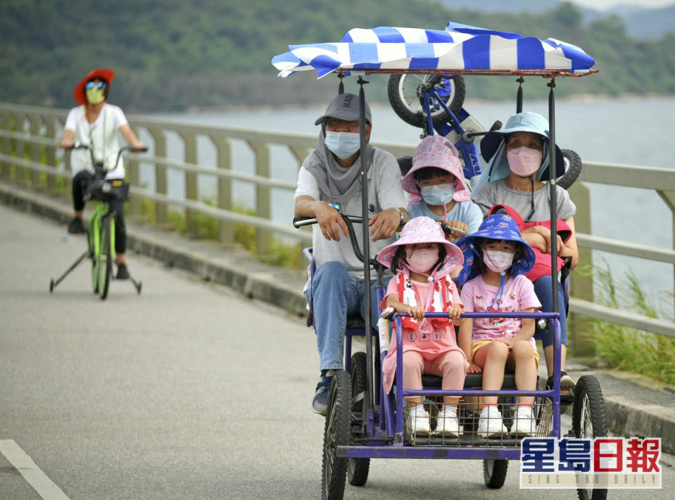 大美督及元朗公園錄得最高氣溫達36.1度。資料圖片