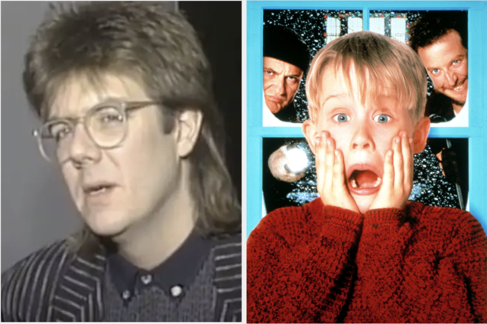 John Hughes and the "Home Alone" poster