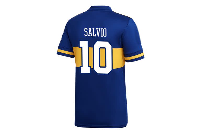 La camiseta Nro. 10 de Boca estuvo en manos de Salvio desde febrero de 2022