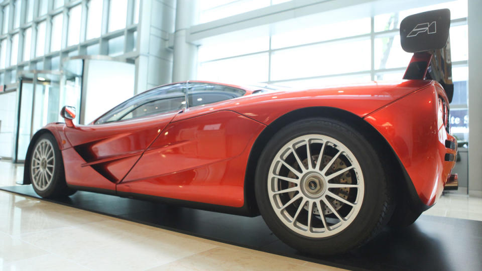 A 1998 McLaren F1 "LM-Specification" supercar.