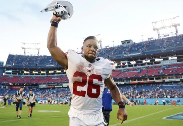 NFL star Saquon Barkley talks Thursday Night Football