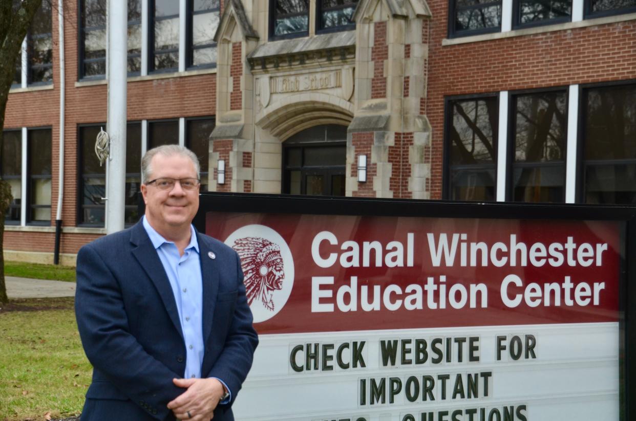 Canal Winchester Schools Superintendent Jim Sotlar has resigned to become CEO of information technology agency Meta Solutions.