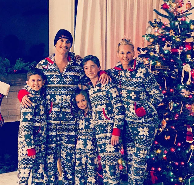 Celeb Parents Wear Matching Pajamas With Their Kids: Pics