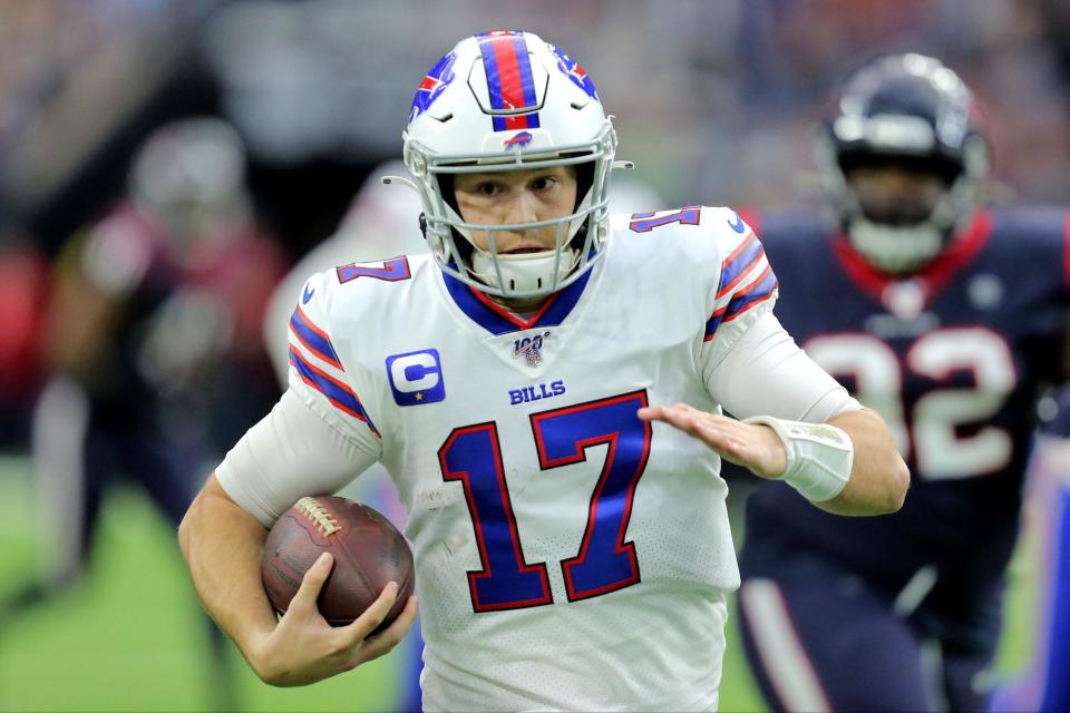 Josh Allen AFC Wild Card 2019 - Buffalo Bills vs Houston Texans