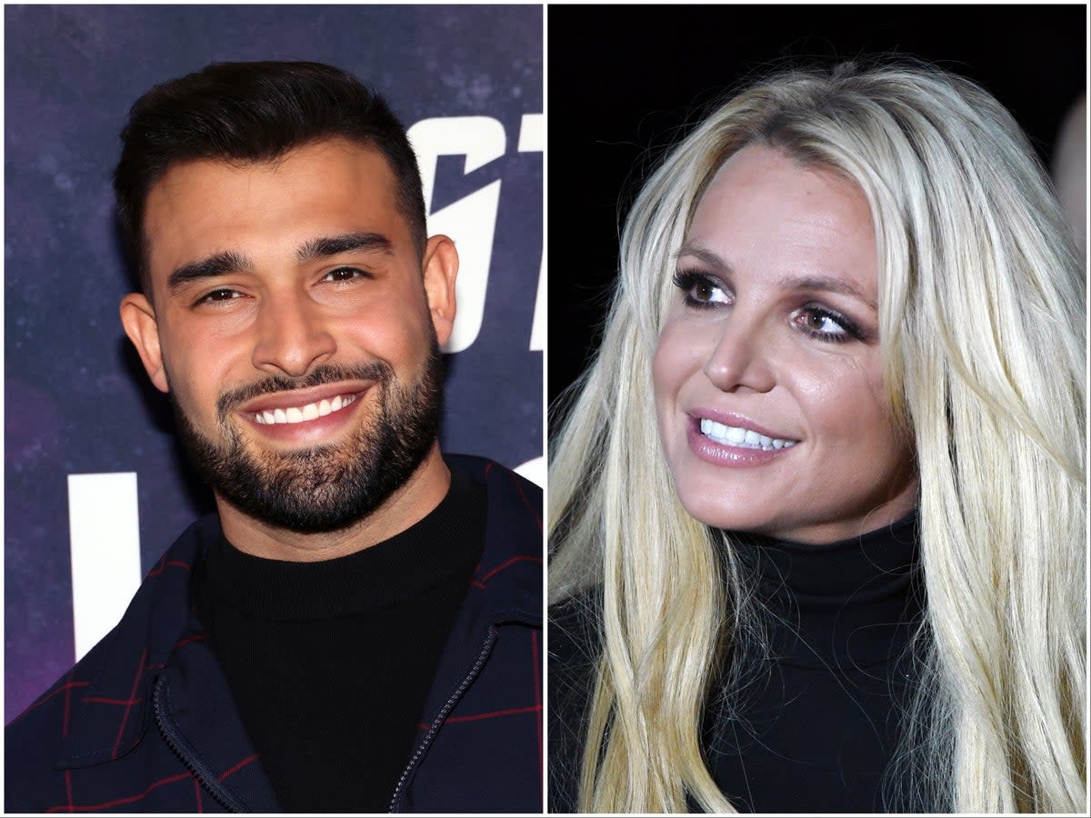 Sam Asghari and Britney Spears (Getty Images)