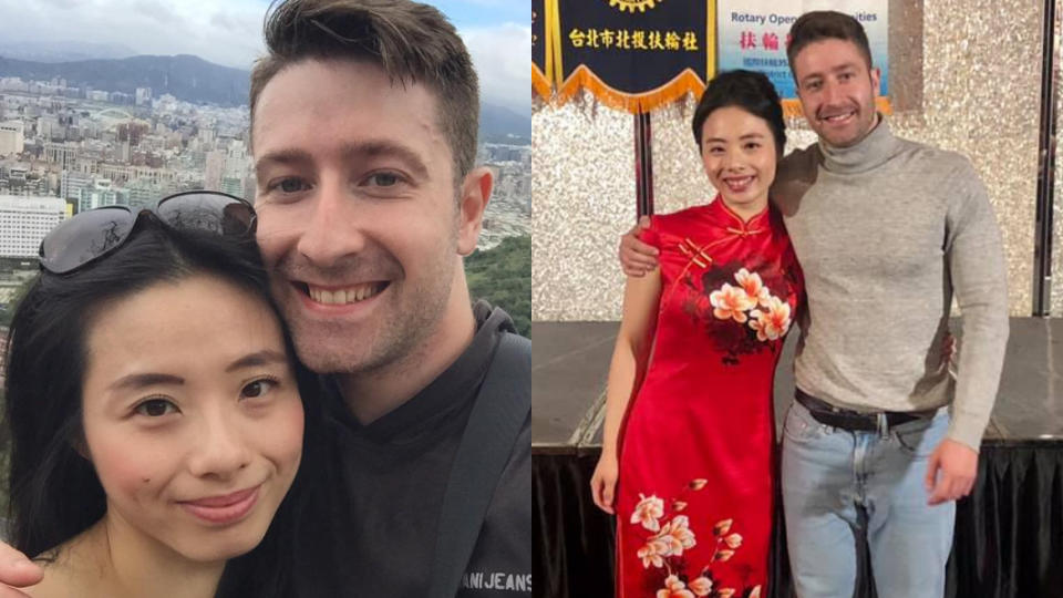 台灣太太與丹麥先生認識6天就閃婚。（圖／翻攝自「丹麥先生X台灣太太」臉書粉專）