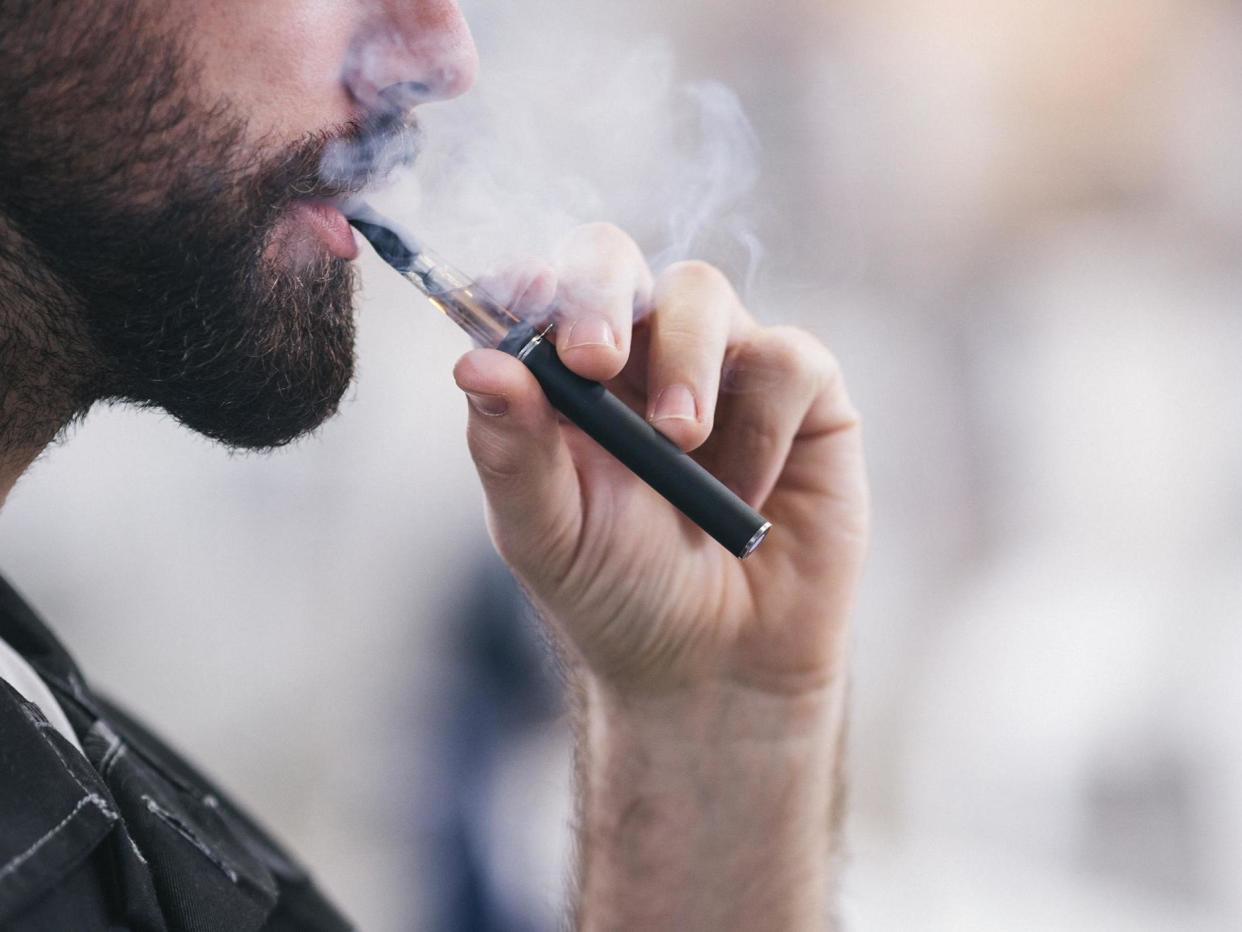 Fears are growing over the safety of e-cigarettes: Getty iStock