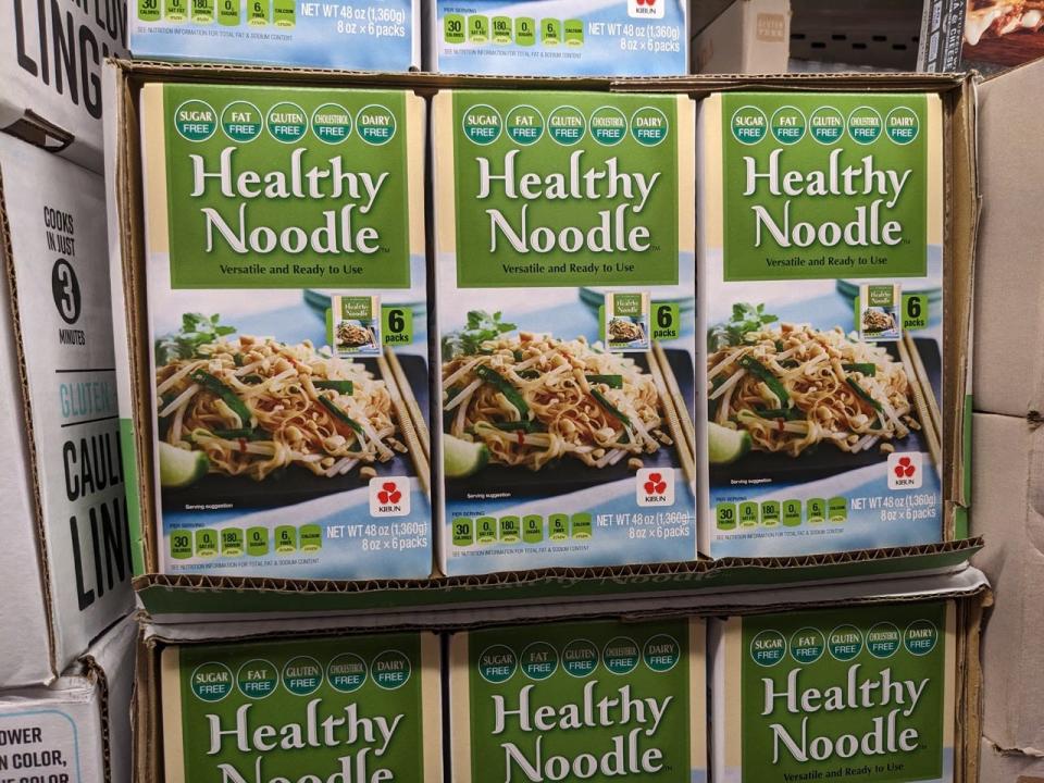 Healthy Noodle boxes at Costco