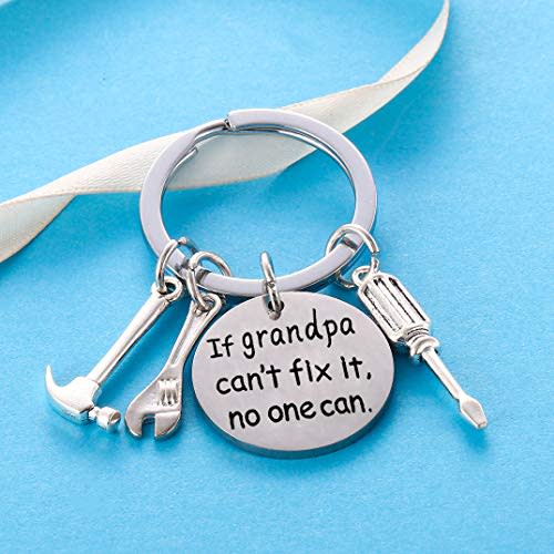 If Grandpa Can't Fix It No One Can Engraved Father's Day Grandpa