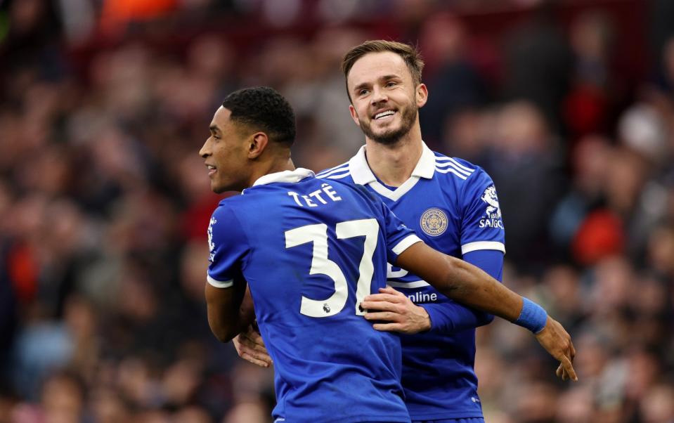 James Maddison and new Leicester signing Tete - Leicester's Tete: The little name with a big part to play in survival push - Richard Heathcote/Getty Images