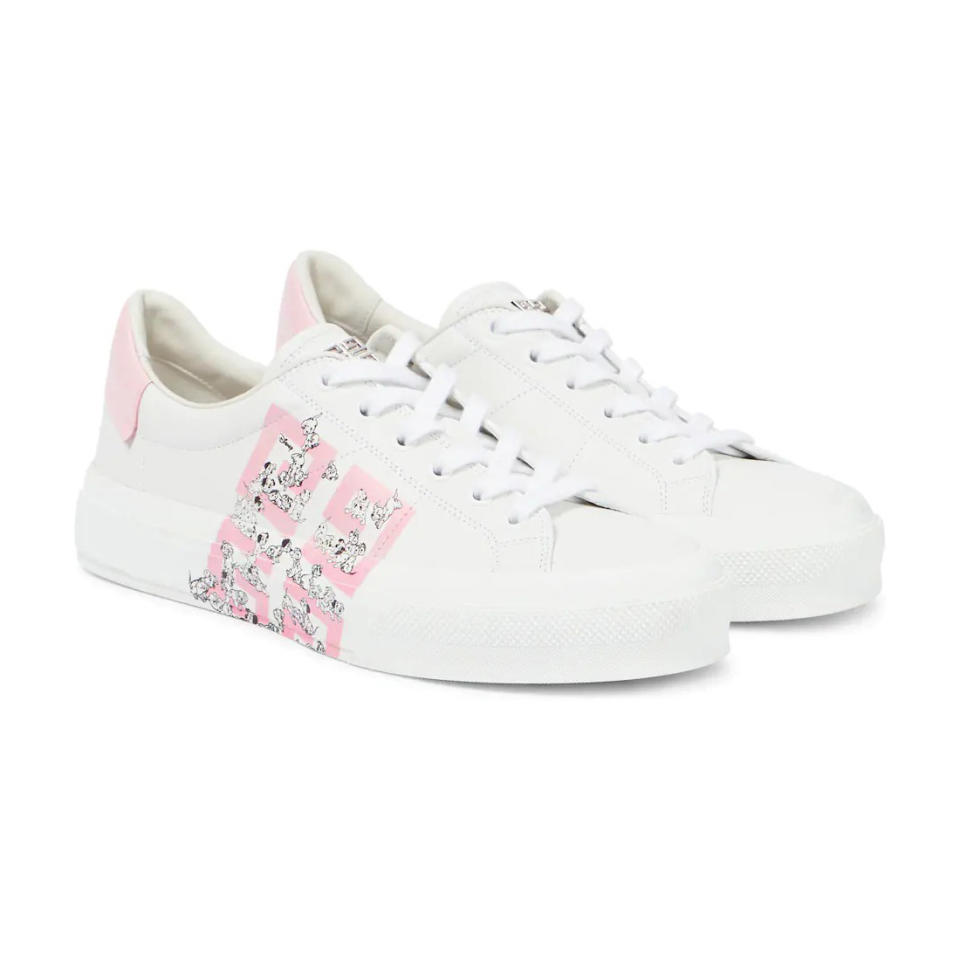 Disney x Givenchy 101 Dalmatians City Sport Printed Leather Sneakers
