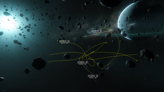 Star Citizen dogfighting debug