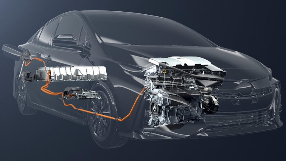氫氣Hybrid動力系統概念源自賽車，以採用氫燃料的1.6升渦輪引擎發動機搭配四個碳纖維氫罐，效能比汽油更快更好，且沒有任何二氧化碳排放。(圖片來源/ Toyota)