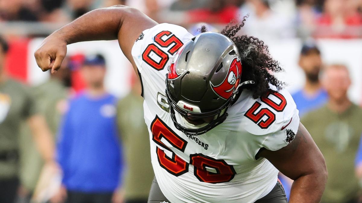 Bucs hopeful Vita Vea (foot) will be able to play Sunday vs. Browns