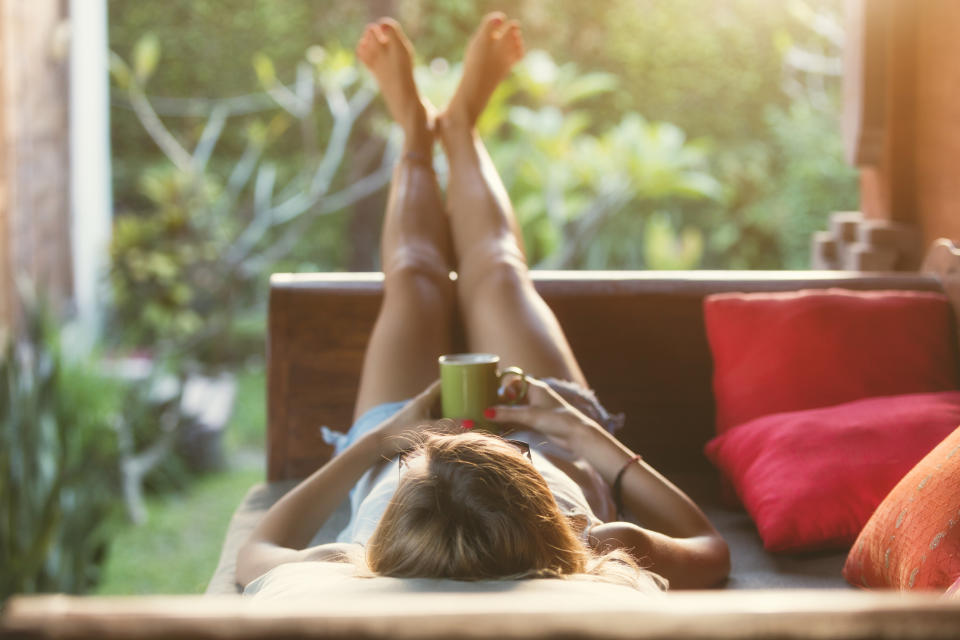 There are certain circumstances when a hot drink won't help cool you down. (Getty Images)