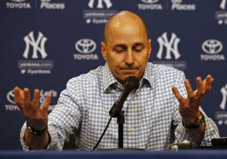 The Yankees may not be able to add much more this offseason. (Getty Images/Rich Schultz)