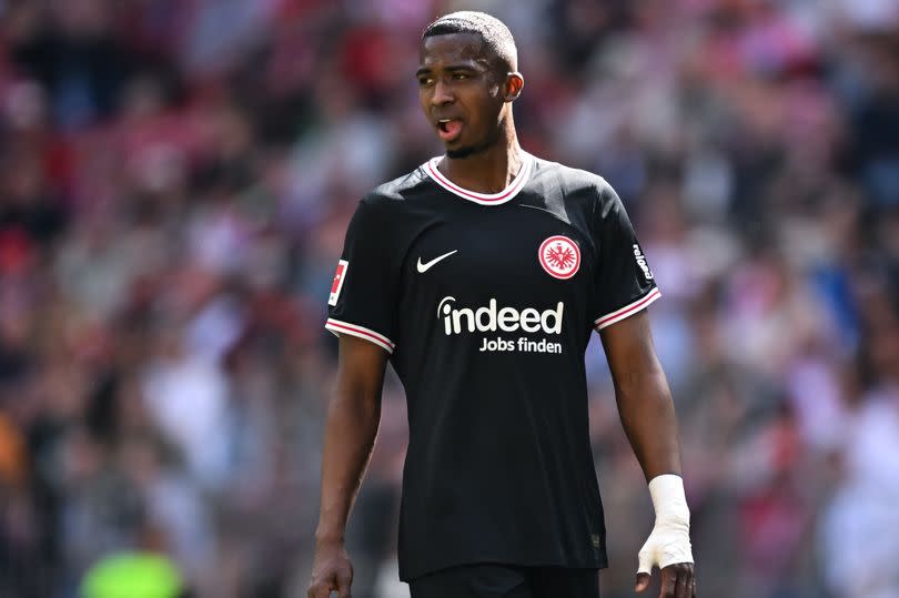 Willian Pacho of Eintracht Frankfurt