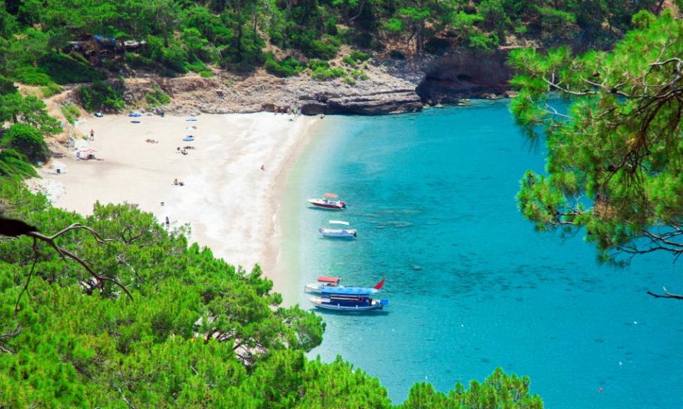 Kabak beach in Turkey