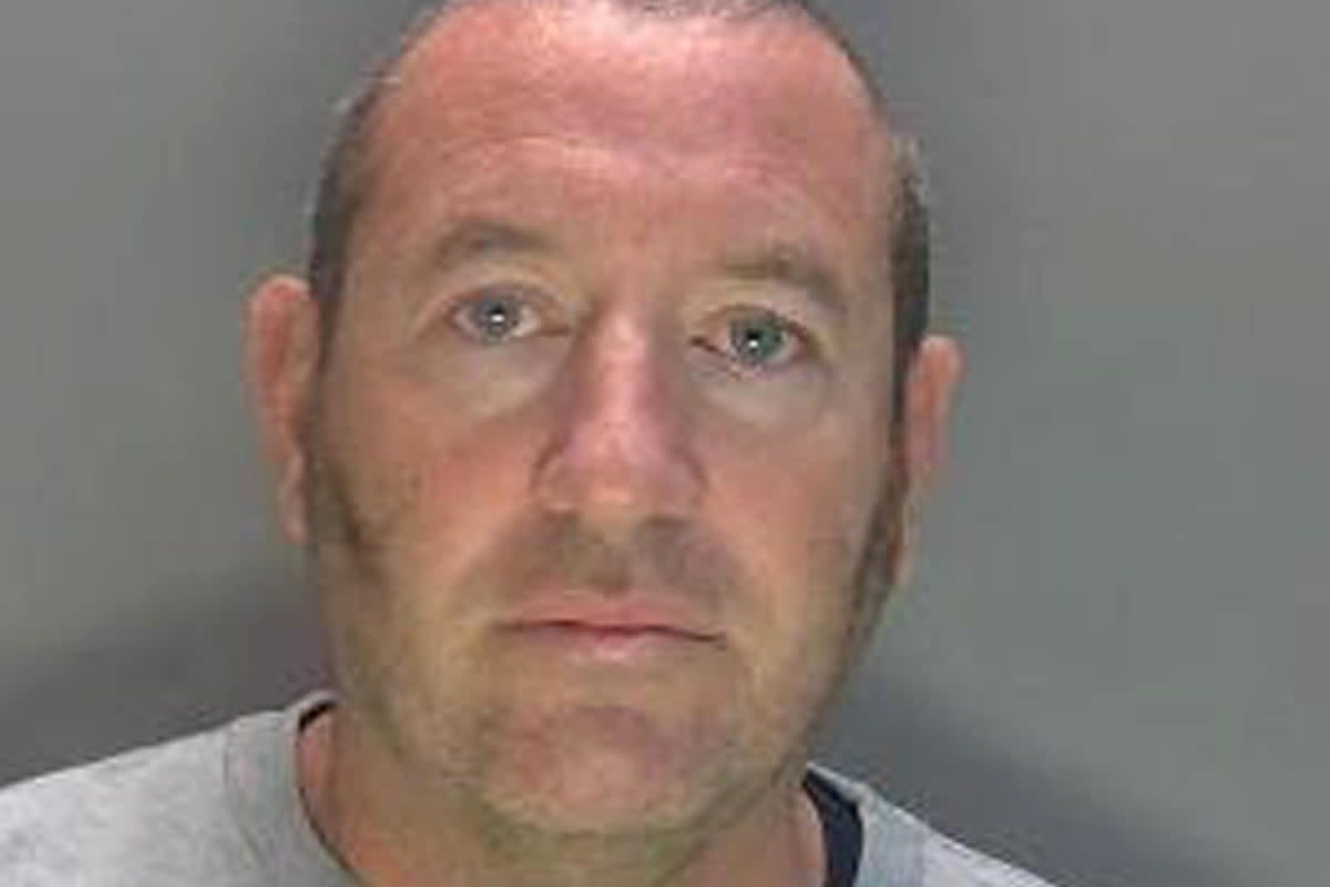 David Carrick, who pleaded guilty to 24 counts of rape against 12 women between 2003 and 2020, passed police vetting twice (Hertfordshire Police/PA) (PA Media)
