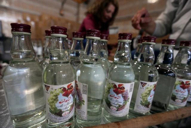 Syria s national tipple arak takes a hit in bitter conflict