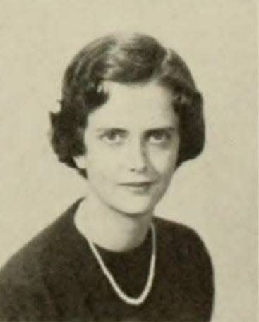 Musette Steck, then known by her maiden name Musette K. Dunn, is pictured in the Duke University yearbook as a senior in 1959.