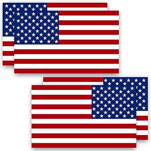 American Flag Decals