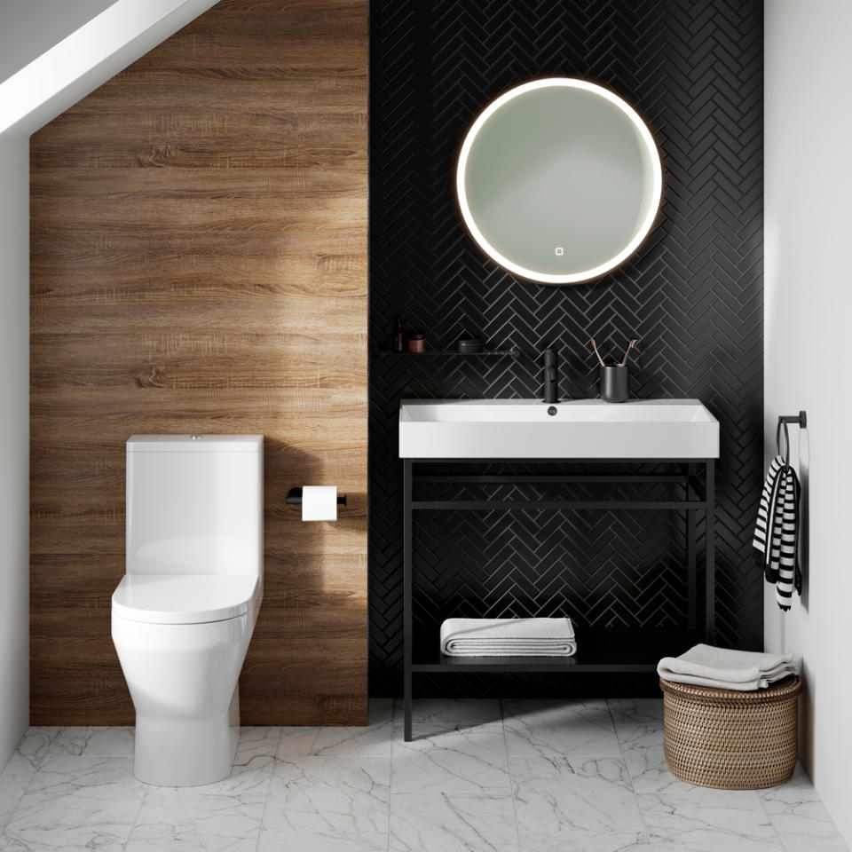 Define zones with wall tiles