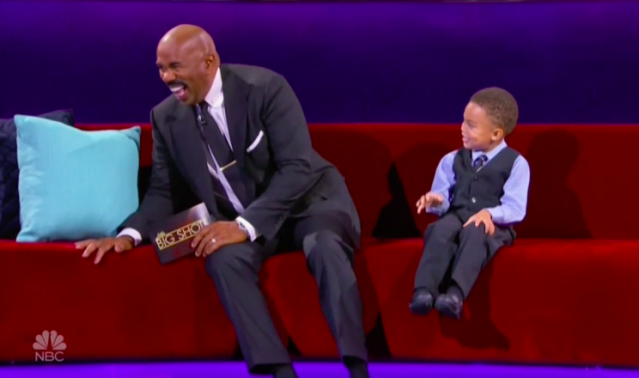 Little Big Shots Video: 3-Year-Old Mayor Interviewed by Steve Harvey