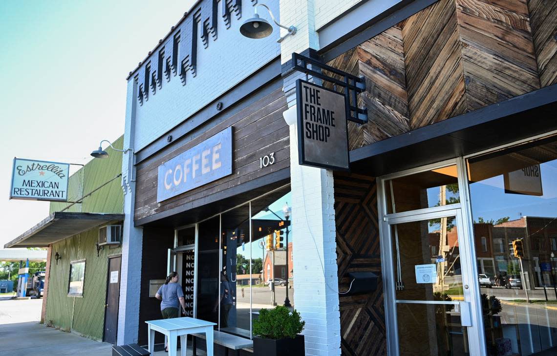 Octagon City Coffee Co. and The Frame Shop were two of the first businesses in the A Better Humboldt portfolio of projects.