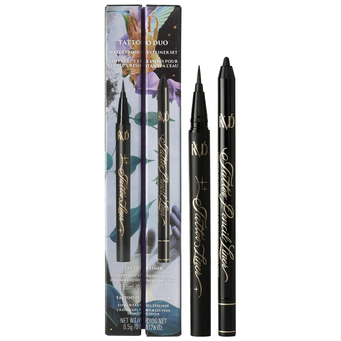 <p><a href="https://go.redirectingat.com?id=74968X1596630&url=https%3A%2F%2Fwww.sephora.com%2Fproduct%2Ftattoo-duo-waterproof-vegan-eyeliner-set-P508741&sref=https%3A%2F%2F" rel="nofollow noopener" target="_blank" data-ylk="slk:Shop Now;elm:context_link;itc:0;sec:content-canvas" class="link rapid-noclick-resp">Shop Now</a></p><p>Tattoo Duo Waterproof Vegan Eyeliner Set</p><p>$20.30</p><span class="copyright">Sephora</span>