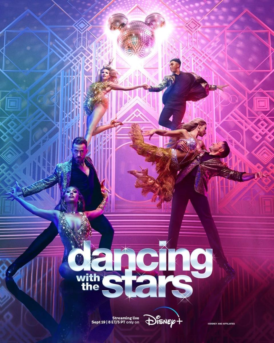 <p><a href="https://go.redirectingat.com?id=74968X1596630&url=https%3A%2F%2Fwww.disneyplus.com%2Fseries%2Fdancing-with-the-stars%2F6NjZlDrEDlBw&sref=https%3A%2F%2Fwww.goodhousekeeping.com%2Flife%2Fentertainment%2Fa43740692%2Fdancing-with-the-stars-2023-derek-hough-tyra-banks-host%2F" rel="nofollow noopener" target="_blank" data-ylk="slk:Shop Now;elm:context_link;itc:0;sec:content-canvas" class="link ">Shop Now</a></p><p>'Dancing With the Stars'</p>